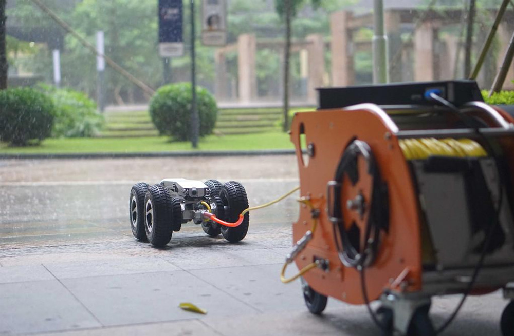 285东城管道检测机器人